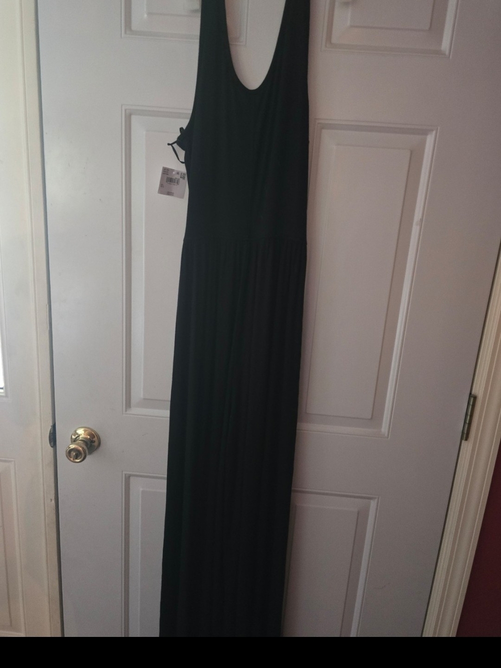 American Eagle Outfitters Black Ribbed Jumpsuit Large - Picture 5 of 5